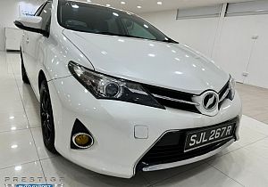 Toyota Auris 1.5X CVT DVD 2015 Push Start White